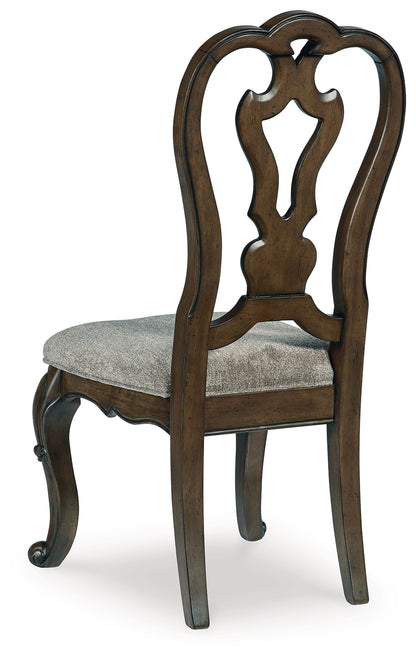 Maylee Dining Table with 6 Chairs and Buffet and Hutch - D947D13