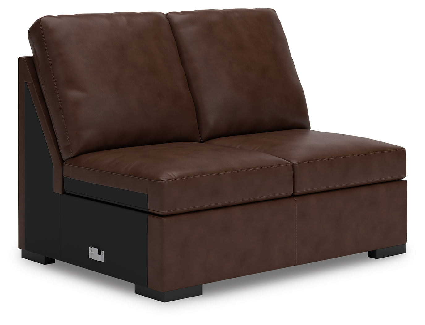 McDowlan Coffee Armless Loveseat - PC4850434