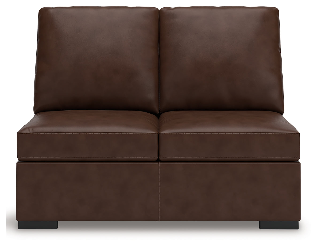 McDowlan Coffee Armless Loveseat - PC4850434