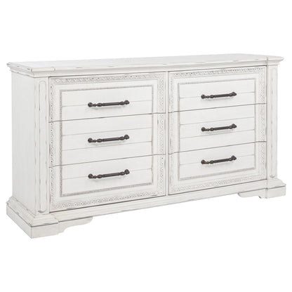 McKinney 4-piece Eastern King Bedroom Set Vintage White - 215871KE-S4