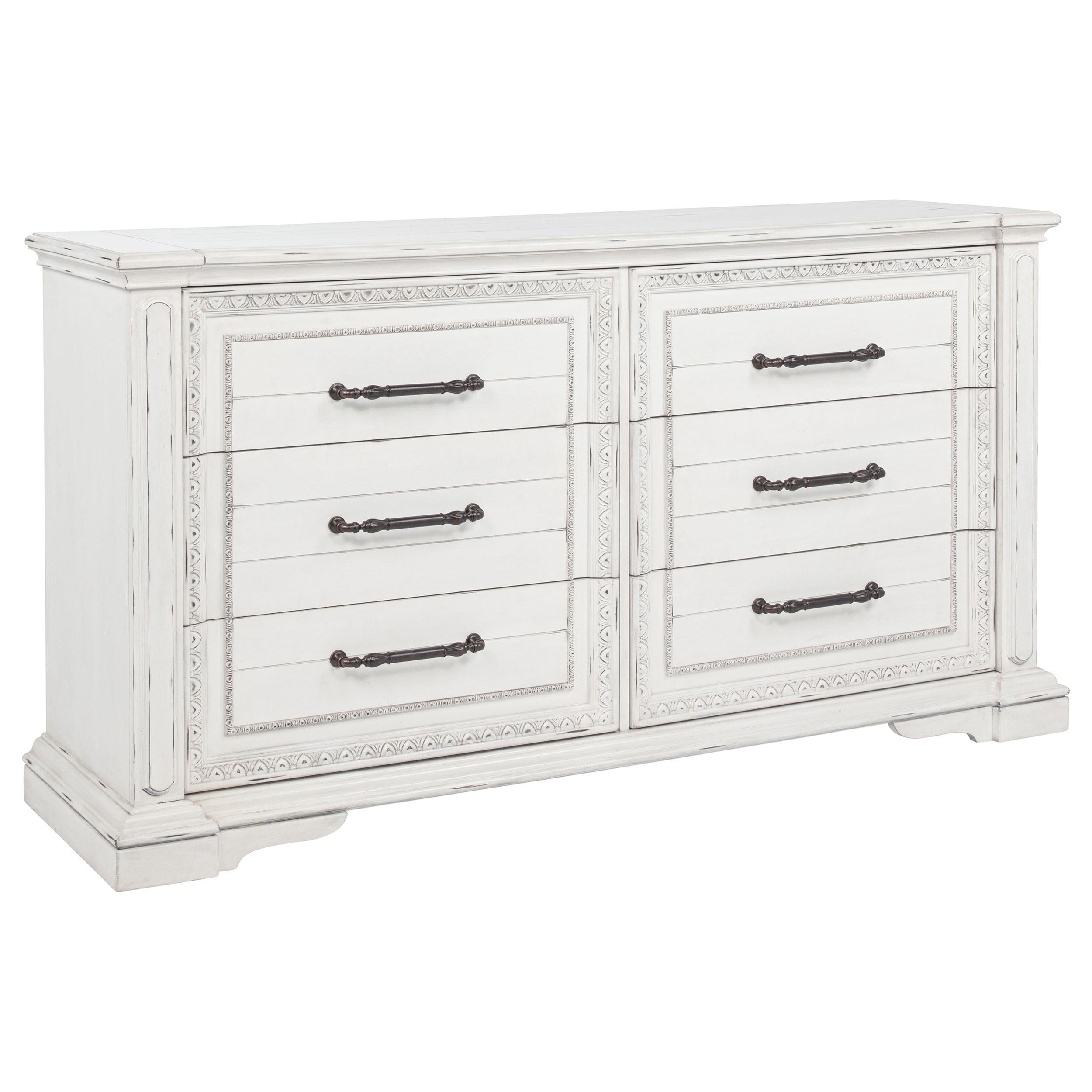 McKinney 4-piece Queen Bedroom Set Vintage White - 215871Q-S4