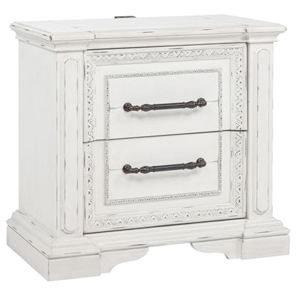 McKinney 5-piece Eastern King Bedroom Set Vintage White - 215871KE-S5