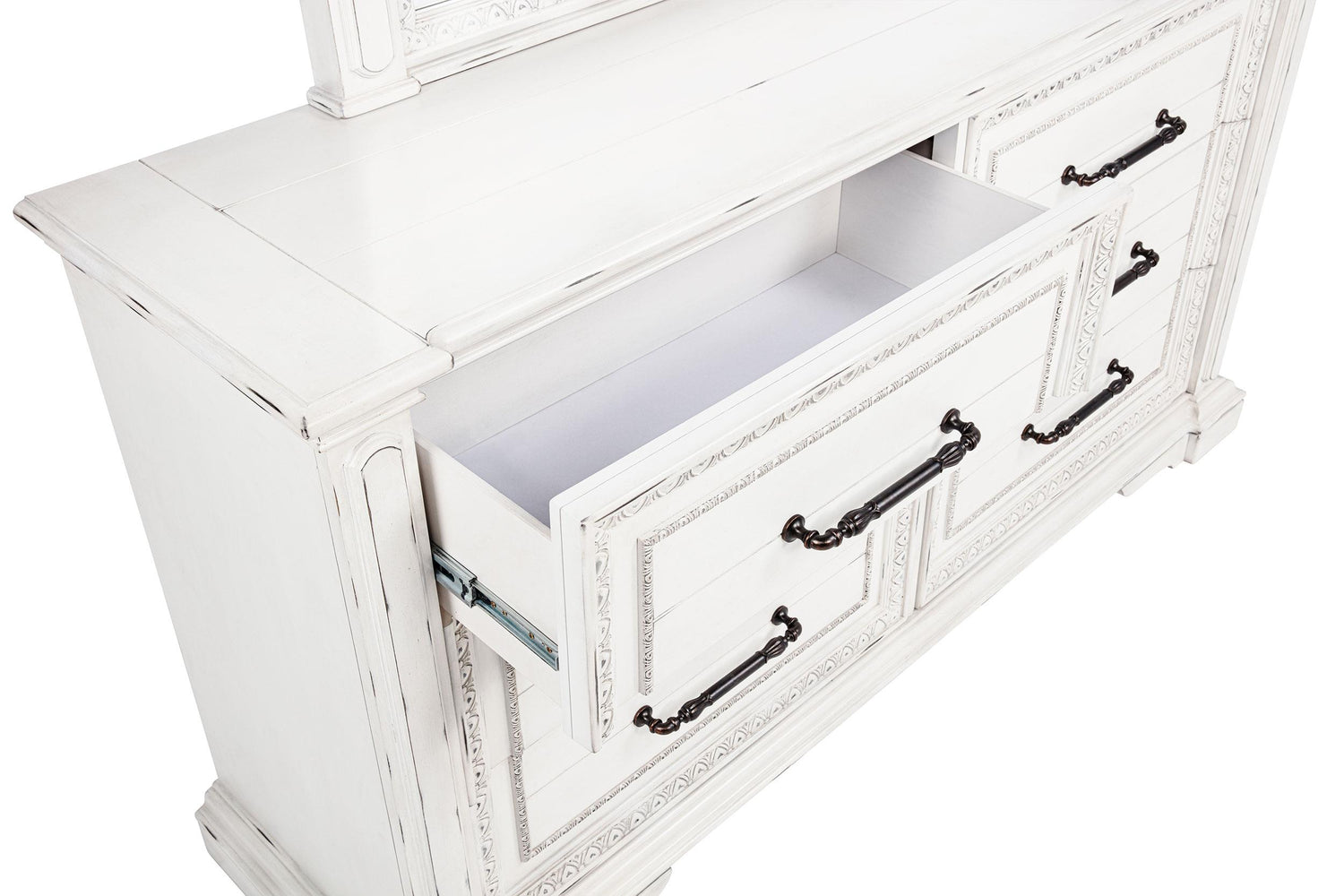 McKinney 6-drawer Bedroom Dresser Cabinet Vintage White - 215873