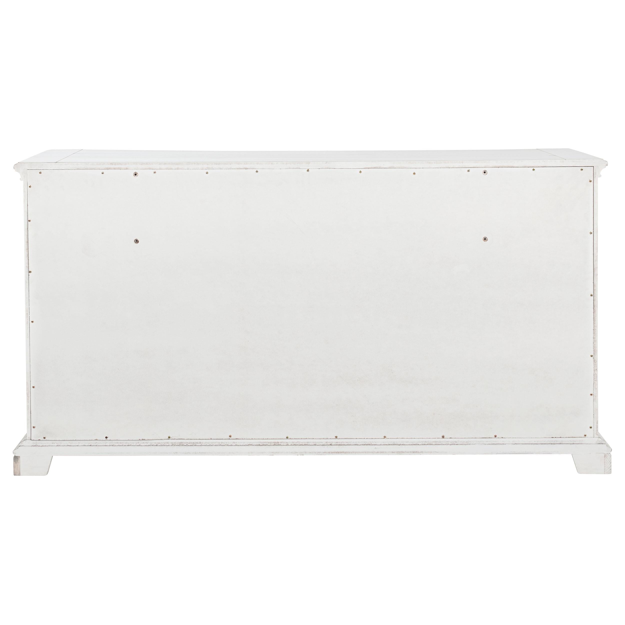 McKinney 6-drawer Bedroom Dresser Cabinet Vintage White - 215873