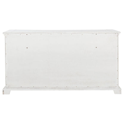 McKinney 6-drawer Bedroom Dresser Cabinet Vintage White - 215873
