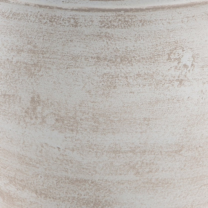 Meadie Distressed White Vase - A2000787
