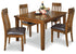 Ralene Medium Brown Dining Table with 4 Chairs from Ashley - Luna Furniture