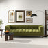 Melissa Mid-Century Green Velvet Modern Sofa - SOF00402202