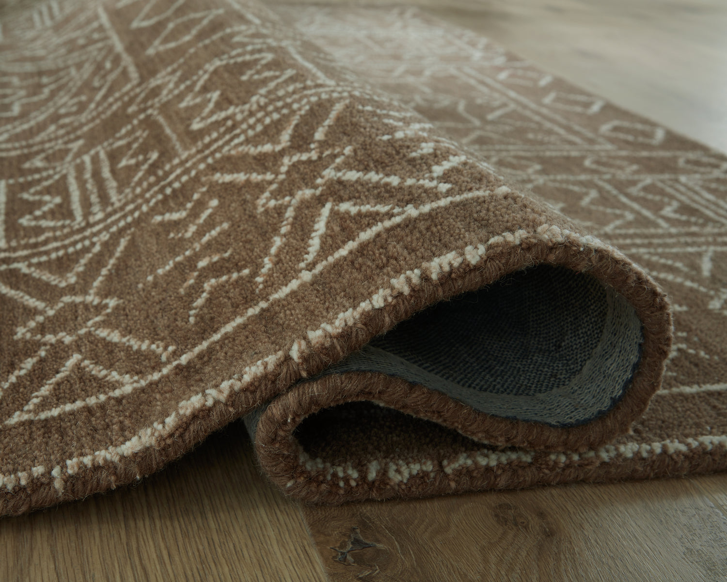 Merrittman Brown/Ivory Medium Rug - R407702
