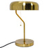 Metro Table lamp with Gold outer and White inner - TBL04001601