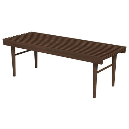 Mia Mid Century Modern Solid Wood Bench - BEN00601601