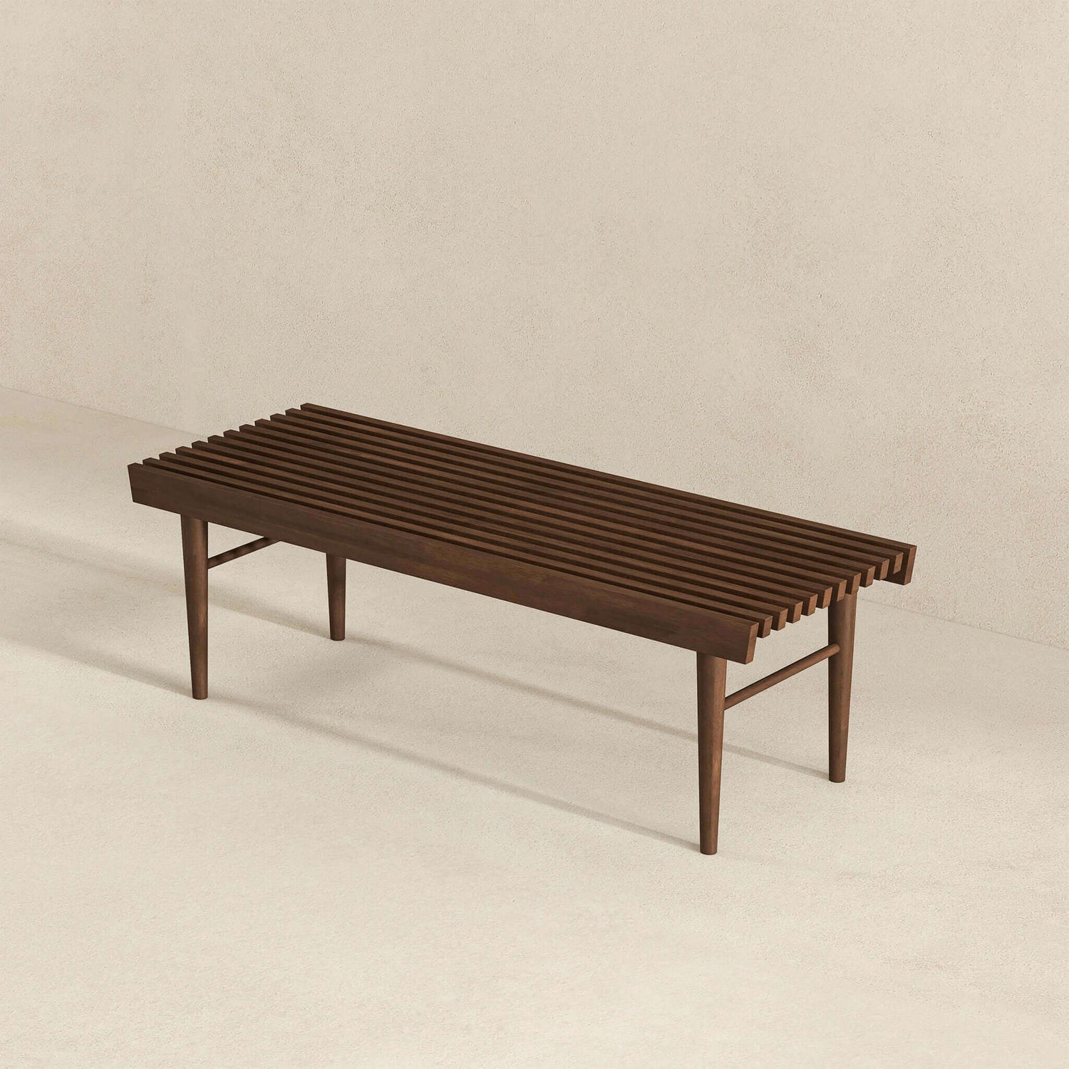 Mia Mid Century Modern Solid Wood Bench - BEN00601601