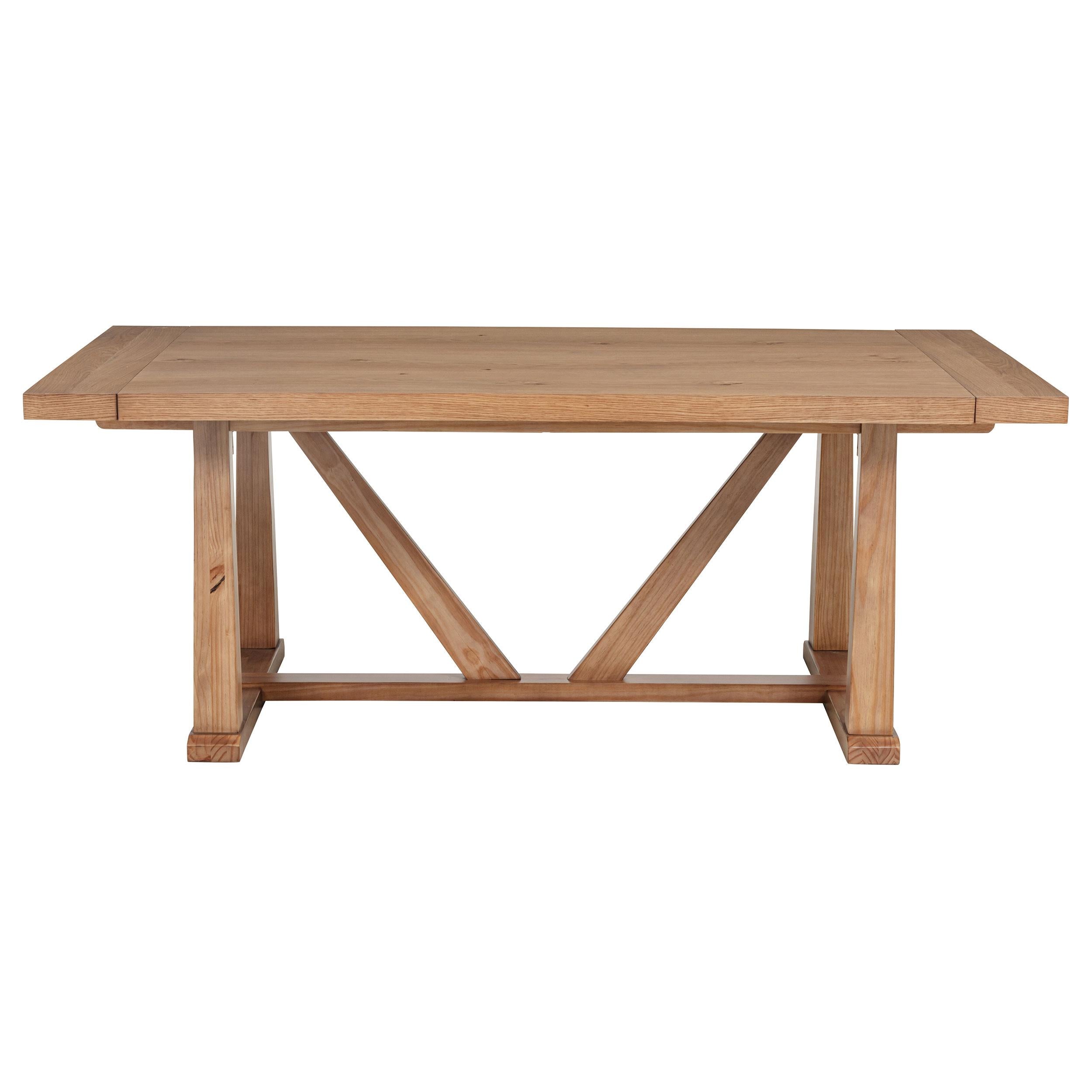 Middleton 106-inch Extension Leaf Dining Table Natural Brown - 108541