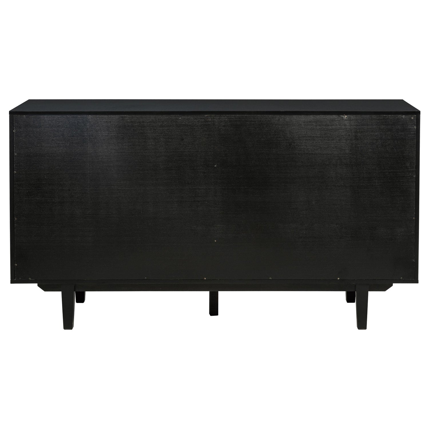 Middleton 4-door Sideboard Server with Dual Drawers Black - 108545BLK