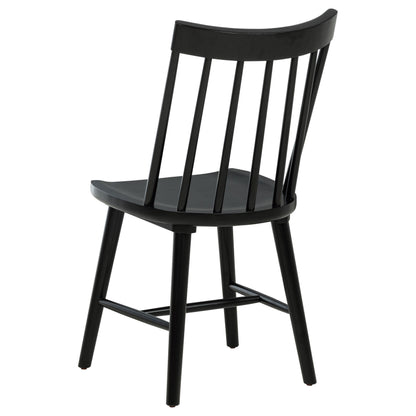 Middleton 6-piece Extension Leaf Dining Set Brown and Black - 108540-S6B
