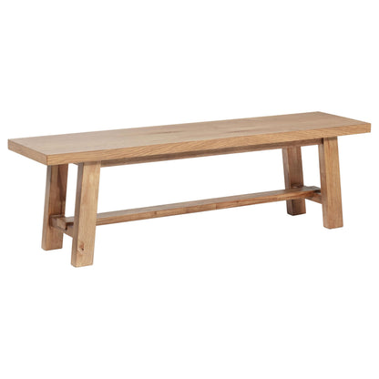 Middleton 60-inch Wood Backless Dining Bench Natural Brown - 108543