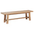 Middleton 60-inch Wood Backless Dining Bench Natural Brown - 108543