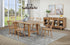 Middleton 7-piece Extension Leaf Dining Set Natural Brown - 108540-S7N