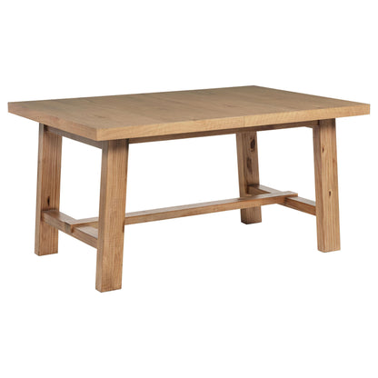 Middleton 76-inch Extension Leaf Dining Table Natural Brown - 108540