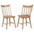 Middleton Solid Wood Dining Side Chair Brown (Set of 2) - 108546NAT