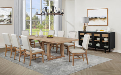 Middleton Upholstered Dining Side Chair Beige (Set of 2) - 108542
