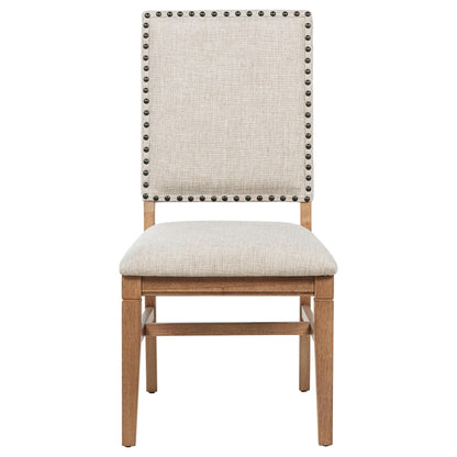 Middleton Upholstered Dining Side Chair Beige (Set of 2) - 108542