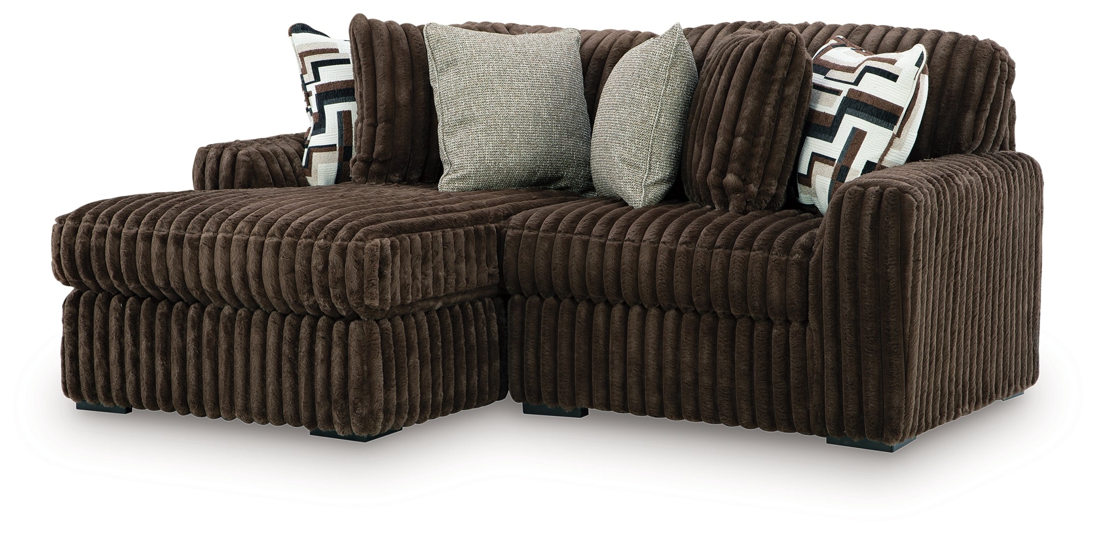 Midnight-Madness 2-Piece Sectional with Chaise - 98104S13
