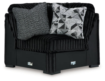 Midnight-Madness 4-Piece Sectional - 98103U11