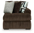 Midnight-Madness 4-Piece Sectional and Oversized Accent Ottoman - 98104U5