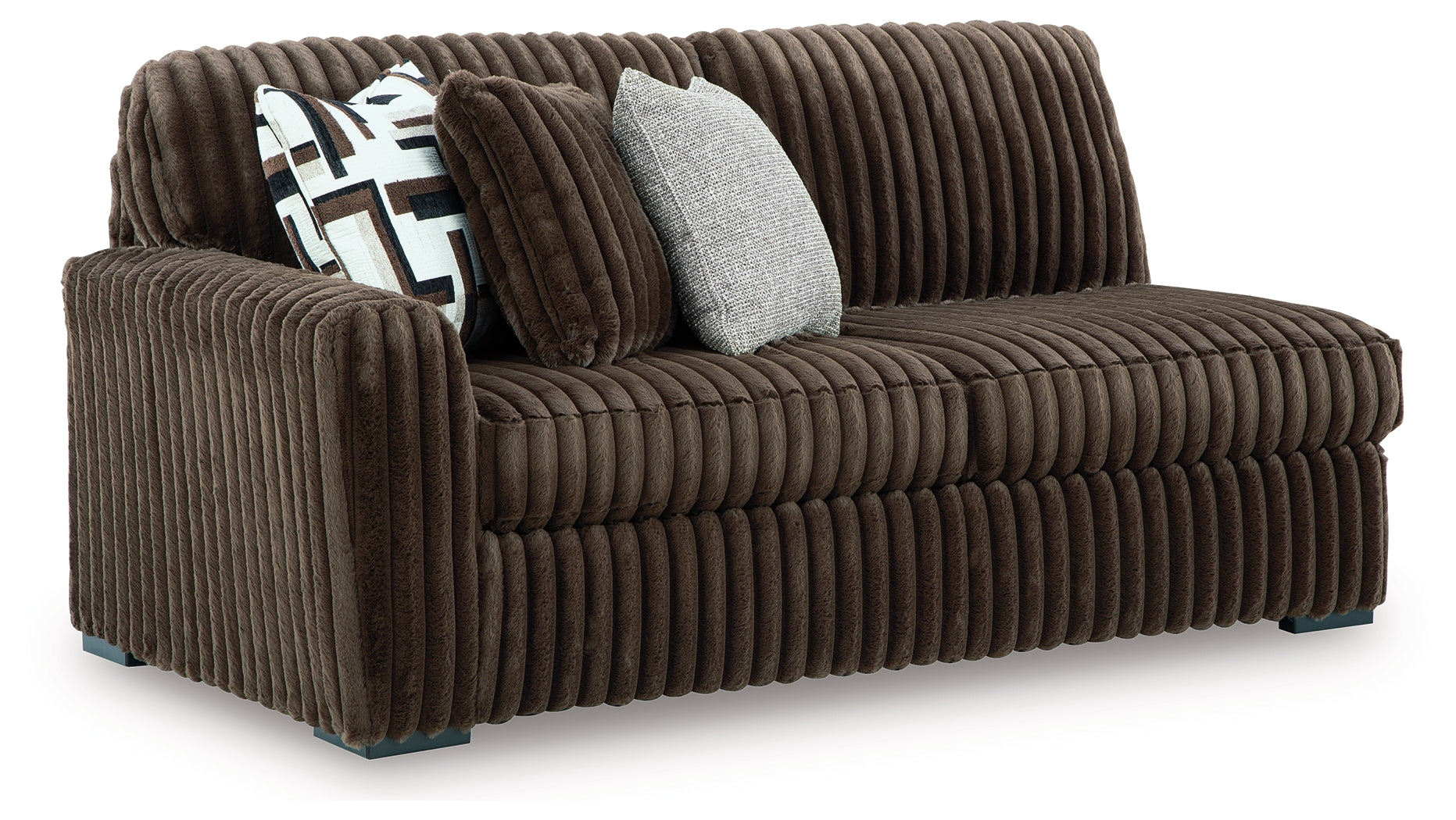 Midnight-Madness 4-Piece Sectional and Oversized Chair - 98104S27