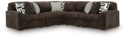 Midnight-Madness 5-Piece Sectional - 98104S26