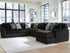 Midnight-Madness 6-Piece Sectional with Chaise - 98103S24