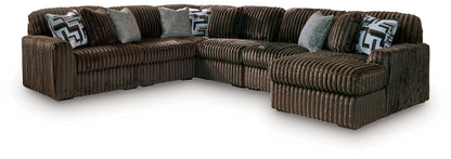 Midnight-Madness 6-Piece Sectional with Chaise - 98104S24