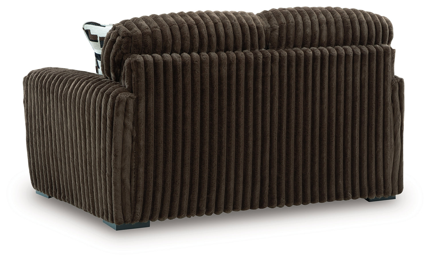Midnight-Madness Chocolate Loveseat - 9810435