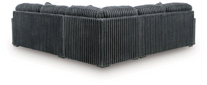 Midnight-Madness Gunmetal 3-Piece Sectional - 98105S5