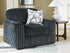 Midnight-Madness Gunmetal Oversized Chair - 9810523