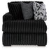 Midnight-Madness Onyx 3-Piece Sectional with Chaise - 98103S10