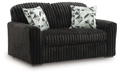 Midnight-Madness Onyx Loveseat - 9810335
