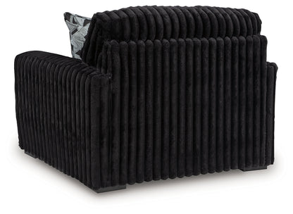 Midnight-Madness Onyx Oversized Chair - 9810323