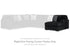 Midnight-Madness Onyx Right-Arm Facing Corner Chaise - 9810317