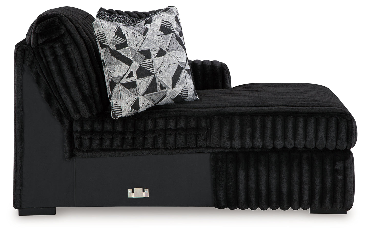 Midnight-Madness Onyx Right-Arm Facing Corner Chaise - 9810317