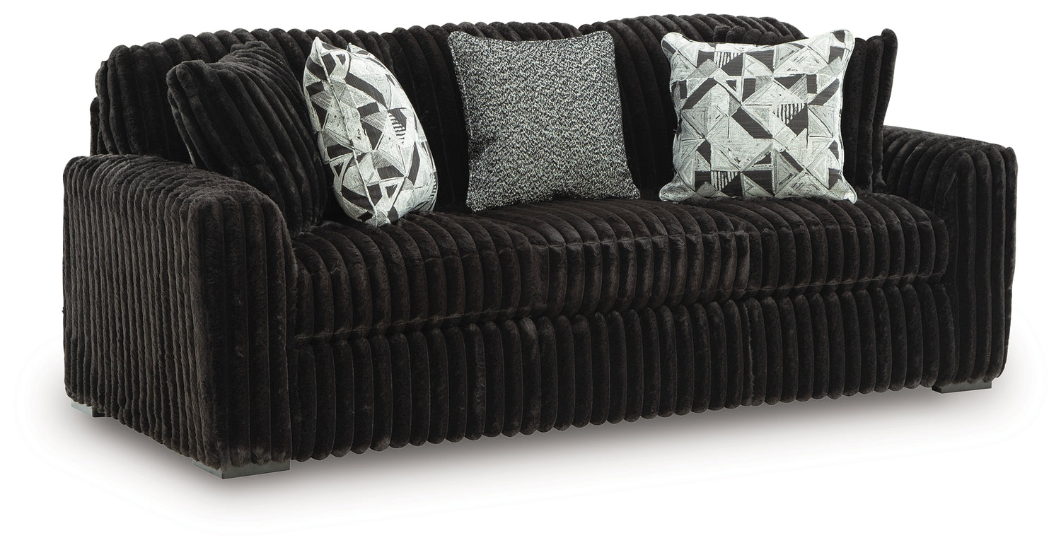 Midnight-Madness Onyx Sofa - 9810338