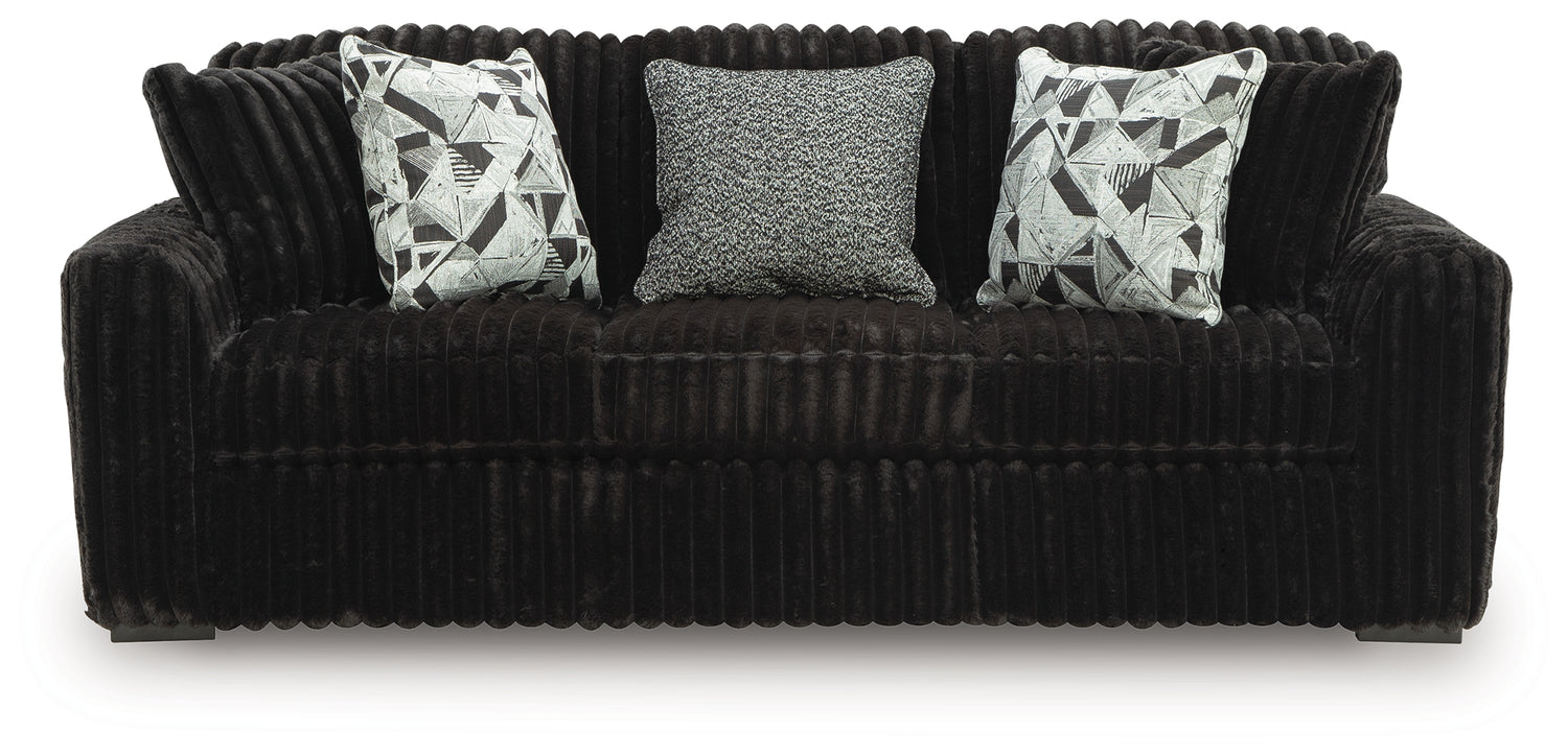 Midnight-Madness Onyx Sofa - 9810338