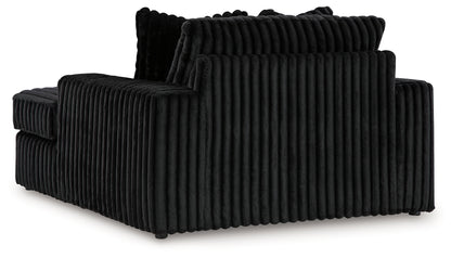 Midnight-Madness Oversized Chaise and Oversized Accent Ottoman - 98103U10