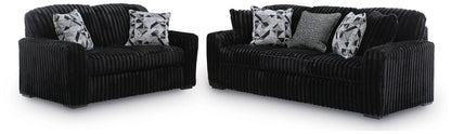 Midnight-Madness Sofa and Loveseat - 98103U9