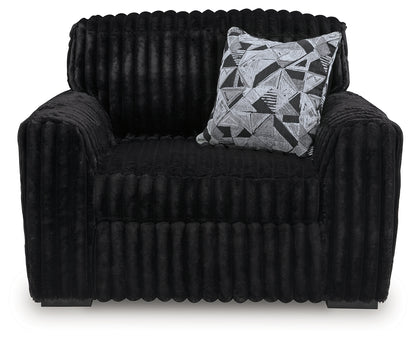 Midnight-Madness Sofa, Loveseat and Oversized Chair - 98103U14