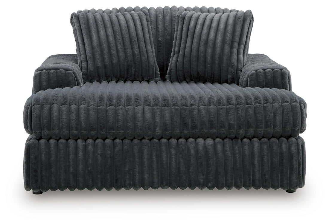 Midnight-Madness Sofa, Loveseat and Oversized Chaise - 98105U2