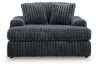 Midnight-Madness Sofa, Loveseat and Oversized Chaise - 98105U2