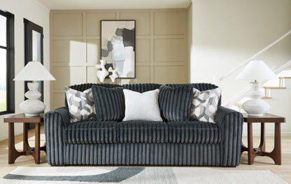 Midnight-Madness Sofa, Loveseat and Oversized Chaise - 98105U2