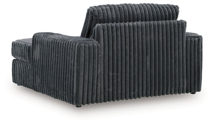 Midnight-Madness Sofa, Loveseat and Oversized Chaise - 98105U2